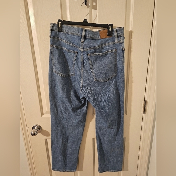 Madewell The Perfect Vintage Straight Crop Jean Size 29 - Picture 3 of 6